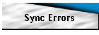 Sync Errors