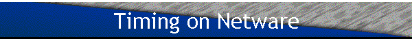 Timing on Netware