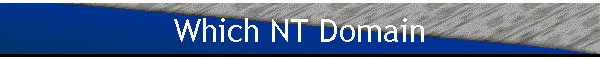 Which NT Domain